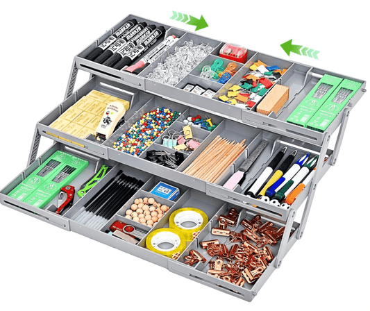 Haven Hatch™ TidyTime Expandable Drawer Organizer Tray