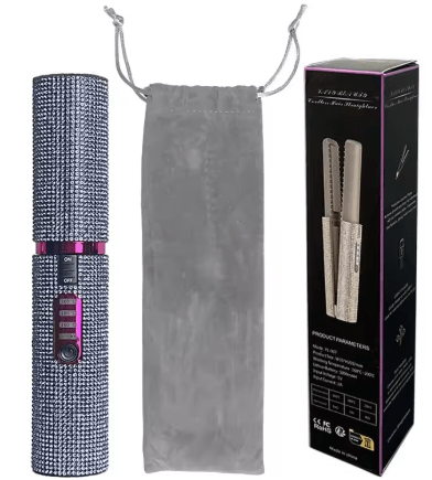 Haven Hatch™ Cordless Bling Hair Straightener