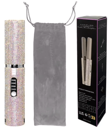 Haven Hatch™ Cordless Bling Hair Straightener