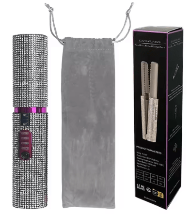 Haven Hatch™ Cordless Bling Hair Straightener